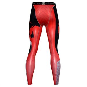 Compression Pants Men’s Leggings Base Layer No Gi Tights MMA BJJ Grappling