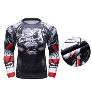 Customize men’s and women’s Rash Guard Compression Shirts