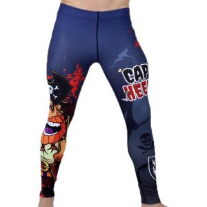 Compression Pants Men’s Leggings Base Layer No Gi Tights MMA BJJ Grappling