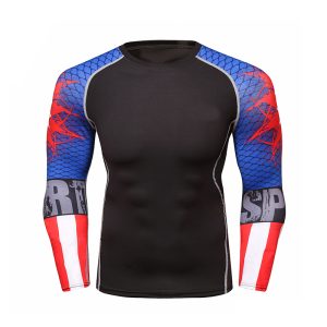 Customize men’s and women’s Rash Guard Compression Shirts