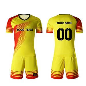 Custom LOGO Wholesale Soccer Uniform Latest Design Soccer Uniform Set