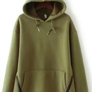 Men’s & Women’s Plus Size French Terry Fleece Pullover Hoodie