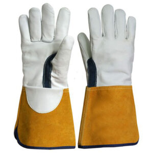 Heat Resistant Industrial Leather Welding Gloves