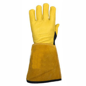 Heat Resistant Industrial Leather Welding Gloves